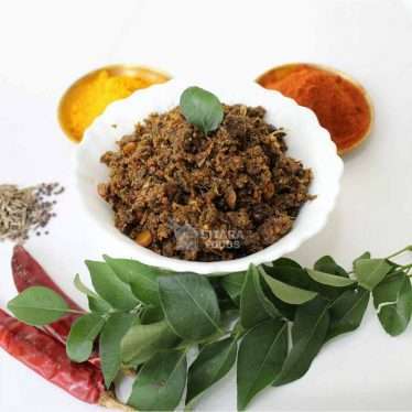 Karivepaku / Curry Leaves Pickle - Andhra Style