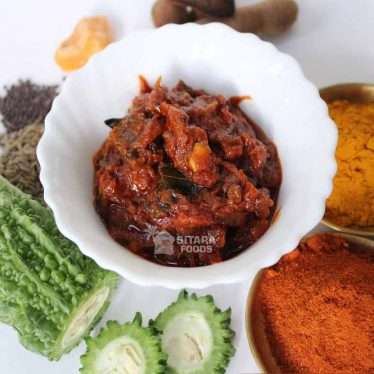 Kakarakaya Pickle / Bitter Gourd / Karela Achaar