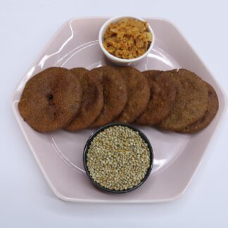 Sajja Vadalu / Vada (Home Made Pearl Millet Vada)